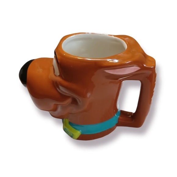 3D Scooby Doo Face Mug Warner Bros 12oz Ceramic Coffee Cup New Cartoon Character - Picture 3 of 8